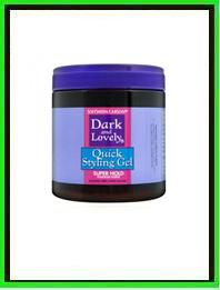 Gel fixation coiffage rapide - Super - Dark and Lovely 400ml