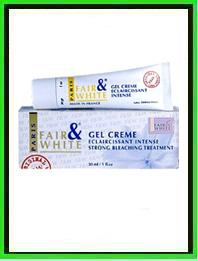 Gel crème éclaircissant intense Fair&White 30ml