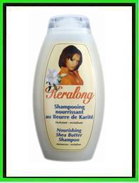 Shampoing nourrissant au beurre de karité. « KERALONG » 250ml